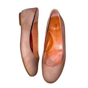 GENTLE SOULS Eugene perforated leather Ballet flats women’s shoes size 7.5